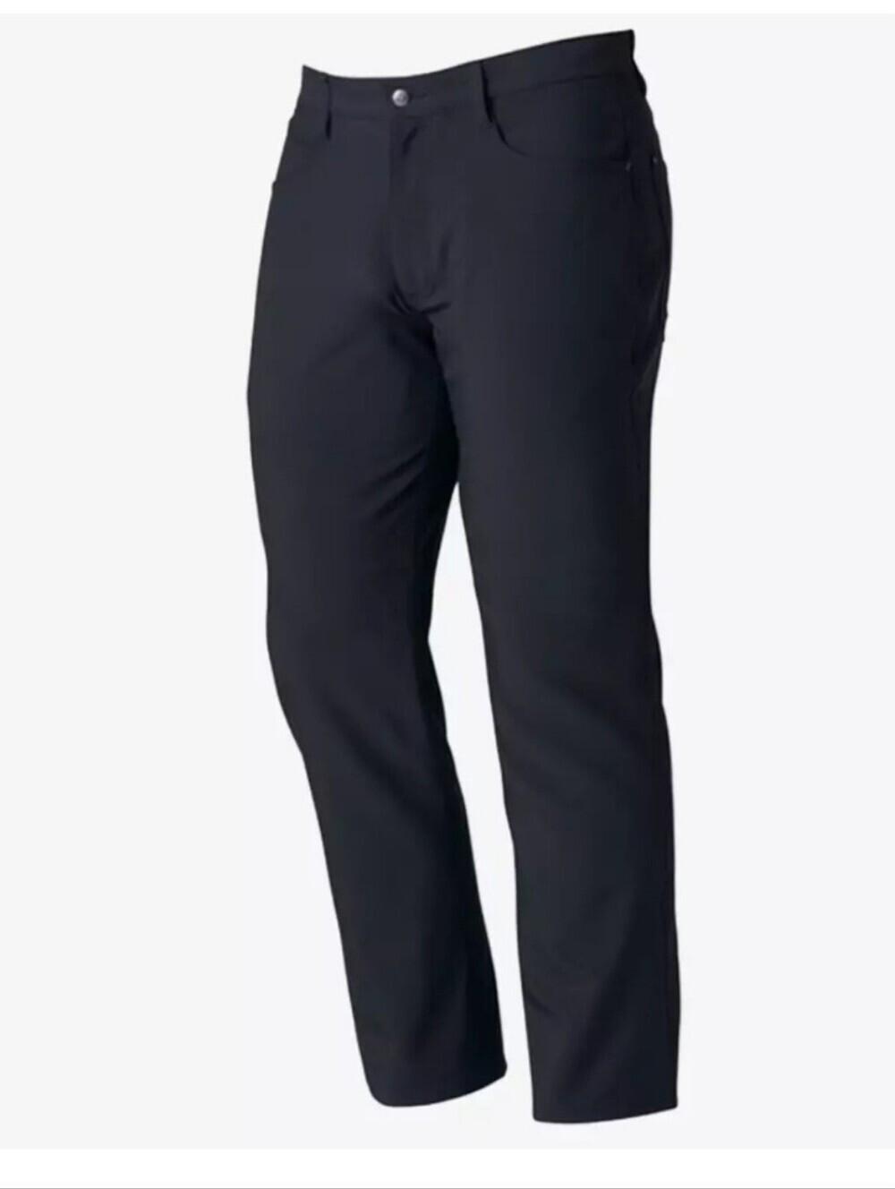 NWT FootJoy Athletic Fit  Performance Pants Black Stretch Golf Pants Size 36×34